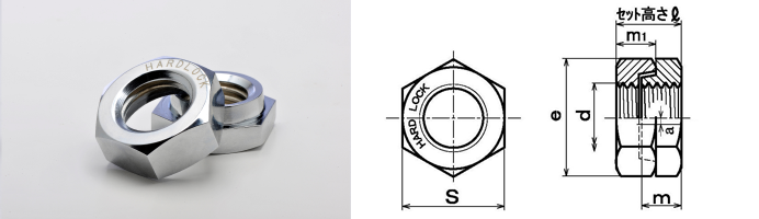 ベーシック/薄型 寸法表・トルク表 | 緩み止めナットのハードロック工業
