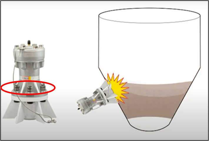 リレーノッカー本体とベースプレート固定 | 緩み止めナットのハード  